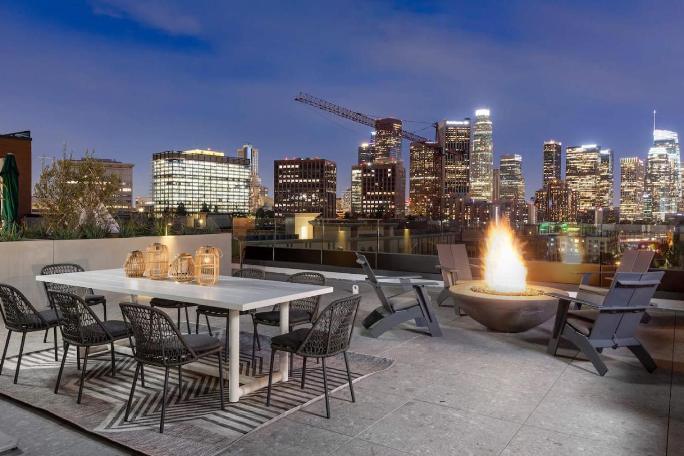 Sky Loft With Epic Views Of Downtown La Apartamento